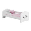 Letto per bambini FALA II con barriera protettiva - 140 x 70/160 x 80 cm