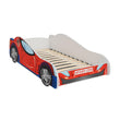 Letto per bambini AUTO con grafica e materasso - 140 x 70 / 160 x 80 cm