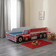 Letto per bambini RIKO con grafica e materasso - 140 x 70 / 160 x 80 cm