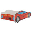 Letto per bambini AUTO con grafica e materasso - 140 x 70 / 160 x 80 cm