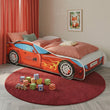 Letto per bambini AUTO con grafica e materasso - 140 x 70 / 160 x 80 cm