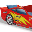 Letto per bambini CARS con grafica – 140 × 70 cm