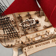 BusyKids Virata del Mare – puzzle 3D in legno con illuminazione