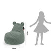 Pouf per bambini Teddy – morbido e soffice tessuto FLUFFY
