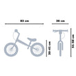 Yedoo TooToo Bicicletta senza pedali