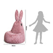 Pouf per bambini Mommy Rabbit – morbido e resistente velluto a coste FEEL