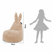 Pouf per bambini Baby Rabbit – morbido e soffice tessuto FLUFFY