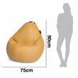 Pouf Comfort 90 – morbida ecopelle SOFT