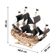 BusyKids Virata del Mare – puzzle 3D in legno con illuminazione