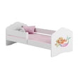 Letto per bambini FALA II con barriera protettiva - 140 x 70/160 x 80 cm