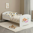 Letto per bambini LUK II con sponda di protezione - 140 x 70/160 x 80 cm