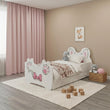 Letto per bambini KITTY con cassetto contenitore - 140 x 70/160 x 80 cm