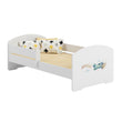 Letto per bambini LUK II con sponda di protezione - 140 x 70/160 x 80 cm