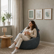 Pouf Comfort 90 – resistente tessuto canvas POP