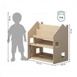 Scaffale Montessori 2-in-1 universale