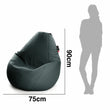 Pouf Comfort 90 – resistente tessuto canvas POP
