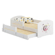 Letto per bambini LUK-MAX con letto supplementare 145 x 80 cm e materasso