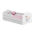 Letto per bambini FALA-ONE con barriera protettiva e cassetto contenitore