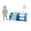 Libreria montessoriana + Scaffale portagiochi Set - Edizione limitata