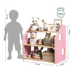 Scaffale portagiochi BusyKids - celeste / rosa