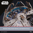 Ugears Puzzle meccanico 3D in legno Star Wars Millennium Falcon