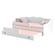 Letto per bambini EMMA-MAX con letto estraibile 145 × 80 cm e materasso