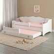 Letto per bambini EMMA-MAX con letto estraibile 145 × 80 cm e materasso