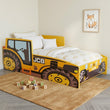 Letto per bambini FARMI con grafica e materasso - 140 x 70 / 160 x 80 cm