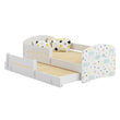 Letto per bambini LUK-MAX con letto supplementare 145 x 80 cm e materasso